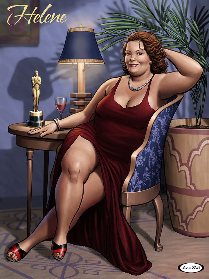 نقاشی هلن زن چاق